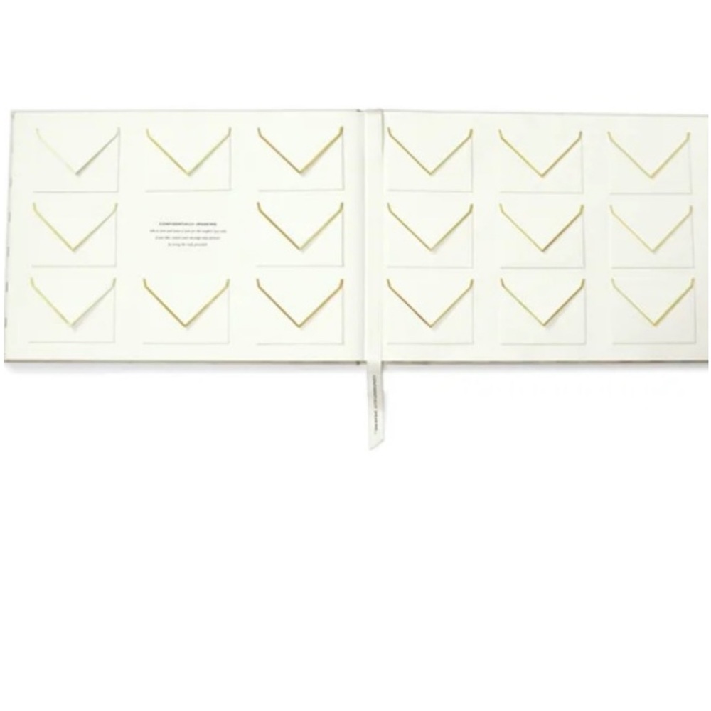 Kate Spade wedding guest book - Picture 2 of 8